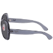 Picture of RAY-BAN Jackie Ohh II Transparent Grey Butterfly Ladies Sunglasses