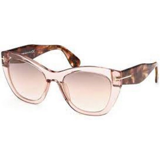 Picture of TOM FORD Brown Gradient Cat Eye Ladies Sunglasses