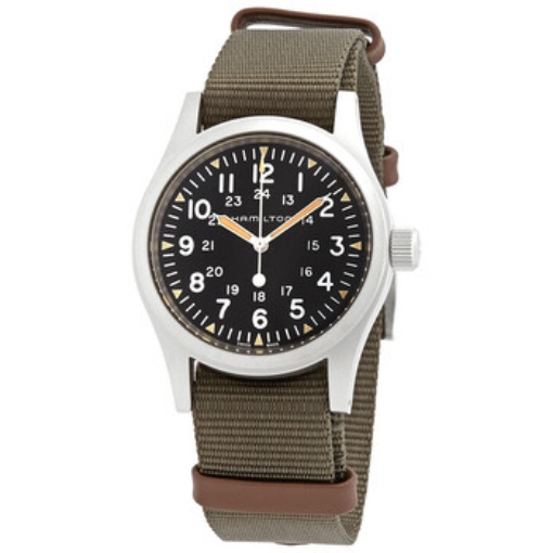 Picture of HAMILTON Khaki Field Hand Wind Black Dial Men's Watch