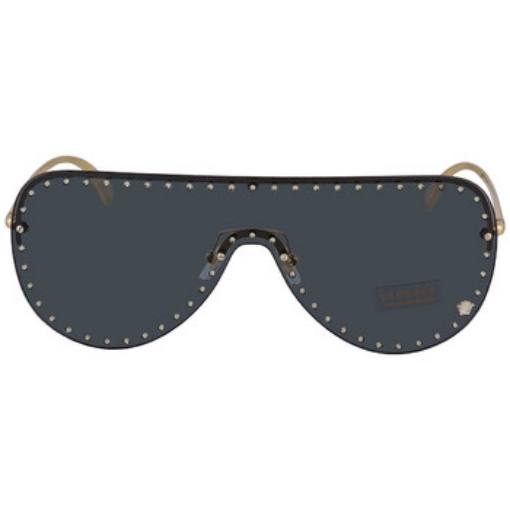 Picture of VERSACE Open Box - Dark Blue Shield Ladies Sunglasses 0VE2230B 12528045