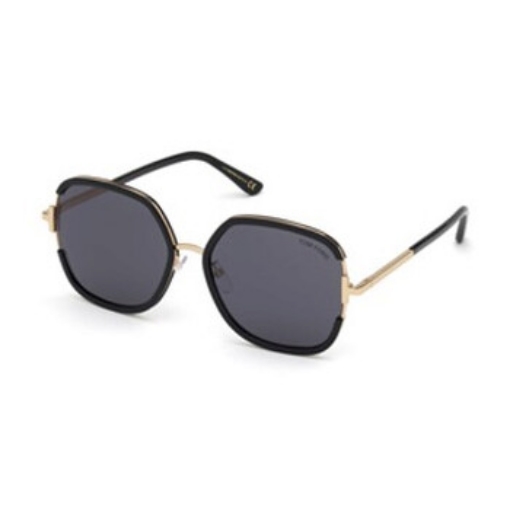 Picture of TOM FORD Grey Butterfly Ladies Sunglasses