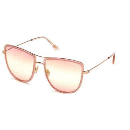 Picture of TOM FORD Tina Pink Butterfly Ladies Sunglasses