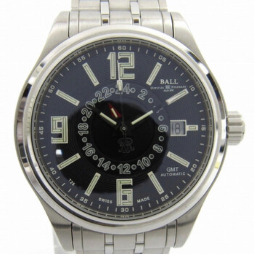 Picture of BALL Trainmaster Voyager GMT Automatic Black Dial Men's Watch