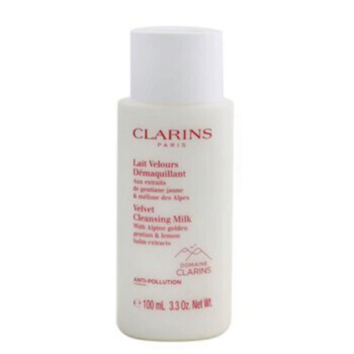 Picture of CLARINS Ladies Velvet Cleansing Milk with Alpine Golden Gentian & Lemon Balm Extracts 3.3 oz Skin Care