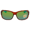 Picture of COSTA DEL MAR INLET Green Mirror Polarized Polycarbonate Ladies Sunglasses