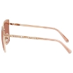 Picture of SWAROVSKI Brown Square Ladies Sunglasses SK0198 6028E