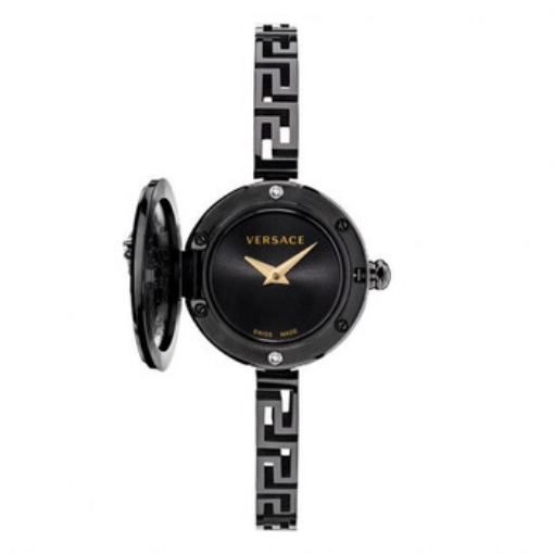 Picture of VERSACE Medusa Secret Quartz Black Dial Ladies Watch