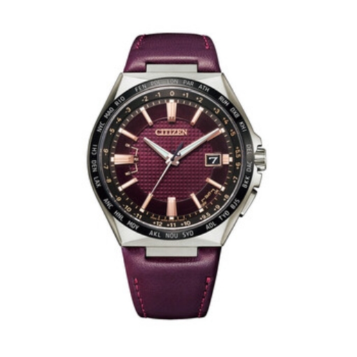 Picture of CITIZEN Attesa Perpetual World Time Burgundy Dial Men's Watch