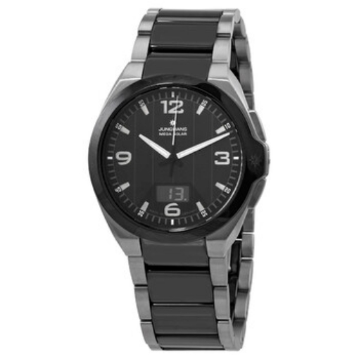 Picture of JUNGHANS Spektrum Mega Solar Quartz Black Dial Men's Watch