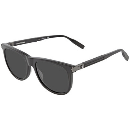 Picture of MONTBLANC Grey Rectangular Men's Sunglasses