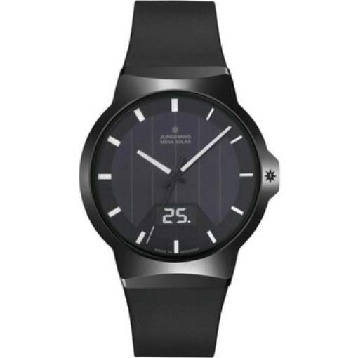 Picture of JUNGHANS Force Mega Solar Quartz Analog-Digital Black Dial Men's Watch