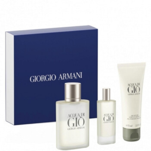 Picture of GIORGIO ARMANI Men's Acqua Di Gio 3pc Gift Set Fragrances