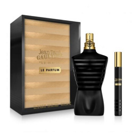 Picture of JEAN PAUL GAULTIER Le Male Le Parfum Intense 2 Pcs Set For Men: 6.8 Eau De Parfum Intense Spray + 0.34 Eau De Parfum Intense Travel Spray