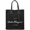 Picture of SALVATORE FERRAGAMO 1927 Signature Tote Bag - Black