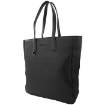 Picture of SALVATORE FERRAGAMO Black Logo Detailed Tote Bag