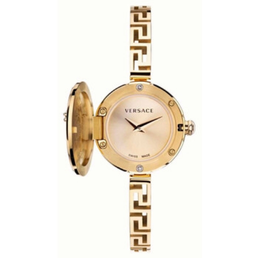 Picture of VERSACE Medusa Secret Quartz Gold Dial Ladies Watch