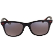 Picture of RAY-BAN Scuderia Ferrari Collection Silver Mirror Chromance Square Sunglasses