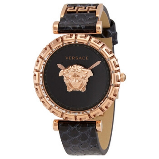 Picture of VERSACE Palazzo Empire Greca Quartz Black Dial Ladies Watch