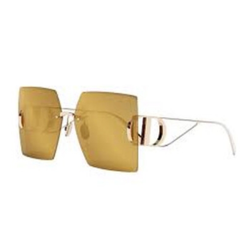 Picture of DIOR Gold Mirror Square Ladies Sunglasses