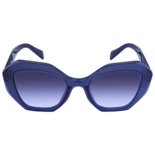 Picture of PRADA Open Box - Light Violet Gradient Blue Irregular Ladies Sunglasses