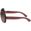 Picture of RAY-BAN Jackie Ohh II Gray Gradient Brown Polarized Butterfly Ladies Sunglasses