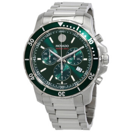 Picture of MOVADO Series 800 Chronograph Quartz Green Dial Men's Watch
