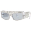Picture of BURBERRY Cristal Crystal-Embellished Rectangular Ladies Sunglasses