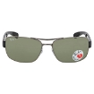 Picture of RAY-BAN Polarized Green Classic G-15 Rectangular Men's Sunglasses