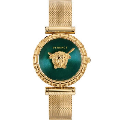 Picture of VERSACE Palazzo Empire Greca Quartz Green Dial Ladies Watch