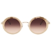 Picture of SWAROVSKI Brown Round Ladies Sunglasses