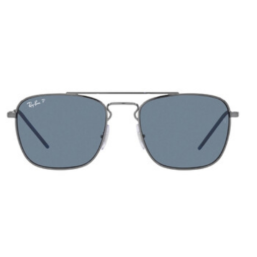 Picture of RAY-BAN Dark Blue Polarized Square Men's Sunglasses