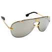 Picture of VERSACE Light Gray Mirrored Silver Pilot Men's Sunglasses