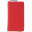 Picture of BURBERRY Bright Red Renfrew Zip-Around Leather Wallet