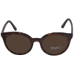 Picture of PRADA Brown Round Ladies Sunglasses