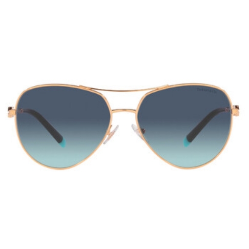 Picture of TIFFANY & CO. Azure Gradient Blue Pilot Ladies Sunglasses