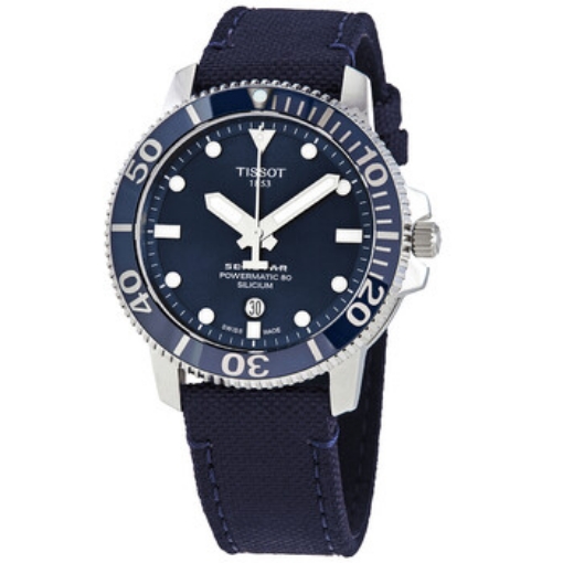 Picture of TISSOT Seastar 1000 Automatic Blue Dial Men's Watch T1204071704101