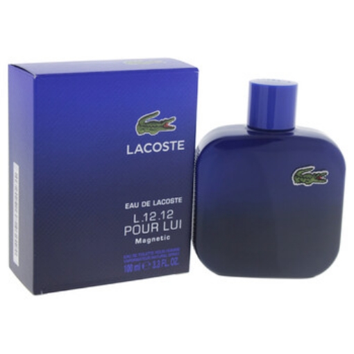 Picture of LACOSTE Men's Eau De L.12.12 Magnetic EDT Spray 3.3 oz (100 ml)