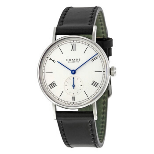 Picture of NOMOS Ludwig White Dial Black Leather Unisex Watch