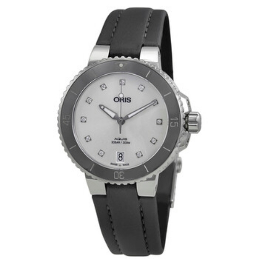 Picture of ORIS Aquis Date Diamond Dial Automatic Ladies Watch