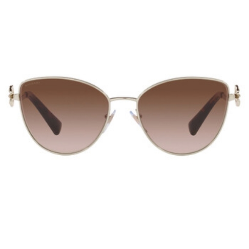 Picture of BVLGARI Brown Gradient Cat Eye Ladies Sunglasses