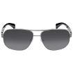 Picture of PRADA Rectangle Pilot Grey Gradient Polarized Men's Sunglasses