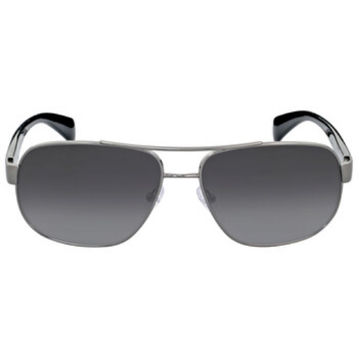 Picture of PRADA Rectangle Pilot Grey Gradient Polarized Men's Sunglasses