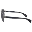 Picture of PRADA Rectangle Pilot Grey Gradient Polarized Men's Sunglasses