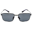 Picture of PRADA Polarized Dark Grey Rectangular Men's Sunglasses