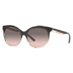 Picture of BVLGARI Pink Gradient Gray Butterfly Ladies Sunglasses