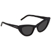 Picture of SAINT LAURENT Open Box - Grey Cat Eye Ladies Sunglasses