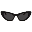 Picture of SAINT LAURENT Open Box - Grey Cat Eye Ladies Sunglasses