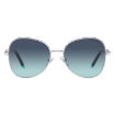 Picture of TIFFANY & CO. Azure Gradient Blue Butterfly Ladies Sunglasses