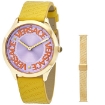 Picture of VERSACE Logo Halo Quartz Lilac Dial Ladies Watch