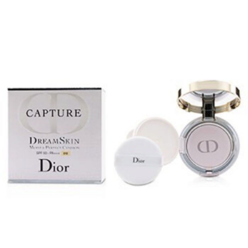 Picture of CHRISTIAN DIOR - Capture Dreamskin Moist & Perfect Cushion SPF 50 With Extra Refill - # 010 (Ivory) 2x15g/0.5oz